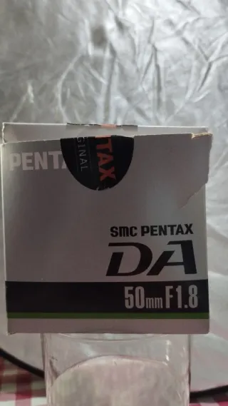 Objetivo Pentax SMC DA 50mm f/1.8