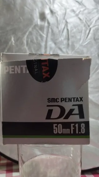 Objetivo Pentax SMC DA 50mm f/1.8