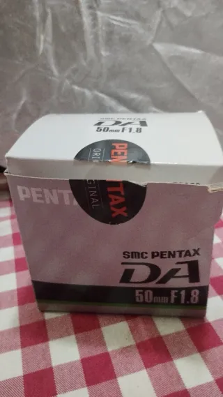 Objetivo Pentax SMC DA 50mm f/1.8