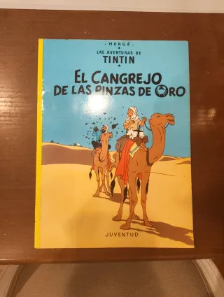 El cangrejo de las pinzas de oro (rústica)