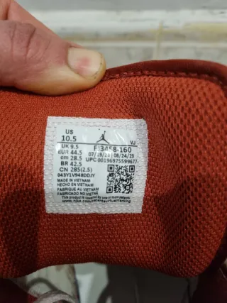 Nike Air Jordan Talla 44.5