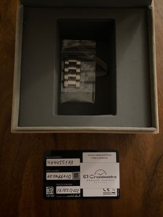 Reloj Hamilton de eslabones