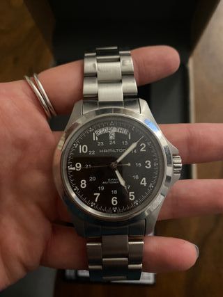 Reloj Hamilton de eslabones