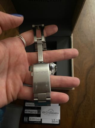 Reloj Hamilton de eslabones