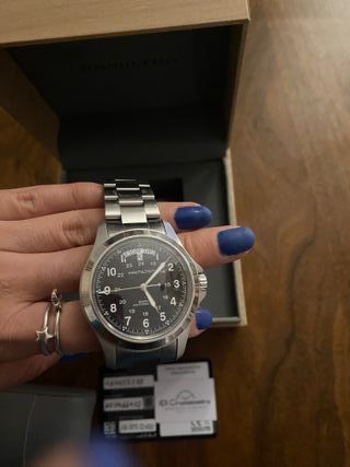 Reloj Hamilton de eslabones