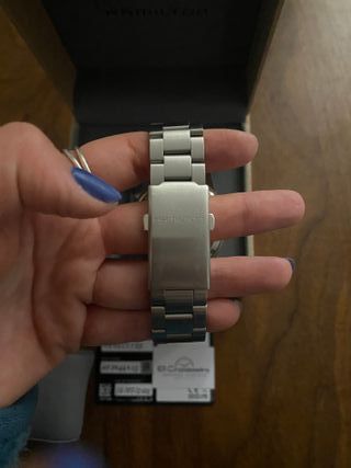 Reloj Hamilton de eslabones