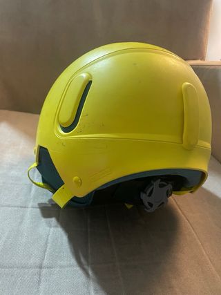 Casco infantil esquí Wedze amarillo