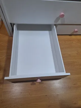 Cama nido madera maciza, 2 camas y 3 cajones