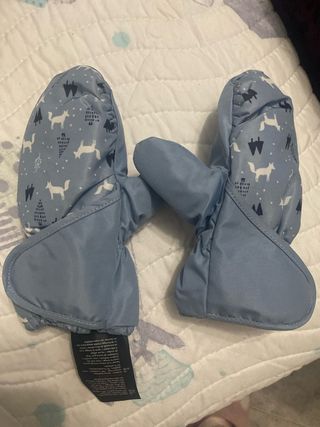 Manoplas Nieve Niño 12-24 Meses