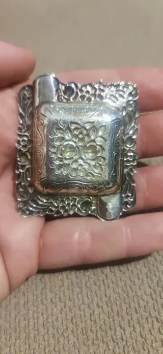 Bandejita de plata Cenicero