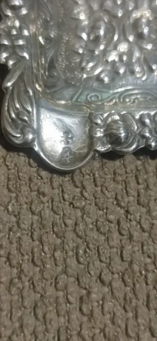 Bandejita de plata Cenicero