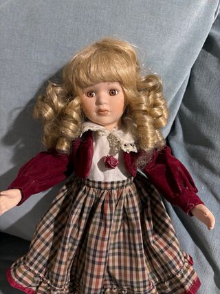 Muñeca de porcelana colección