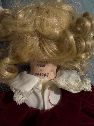 Muñeca de porcelana colección