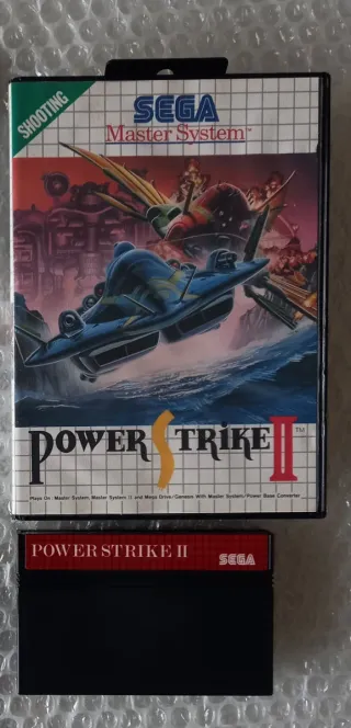 Power Strike II Sega Master System Completo