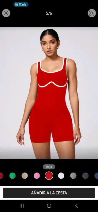 Mono GYM Rojo y verde