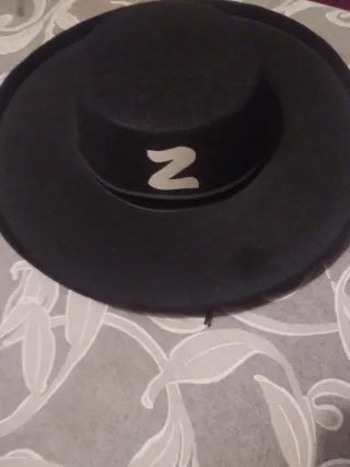 Disfraz sombrero Zorro niño/a