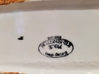 Mantequera Cerámica Inglesa Vintage