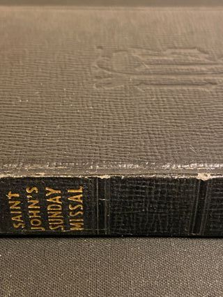 Antiguo Misal Saint John's Sunday Missal Bélgica
