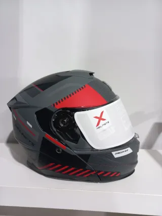 CASCO MOTO MODULAR CON GAFA SOLAR - NUEVO