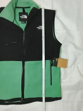 Chaleco The North Face Negro y Verde