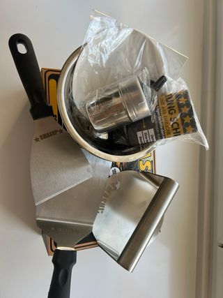 Kit Smash Burger Metal 304 - 6 Piezas