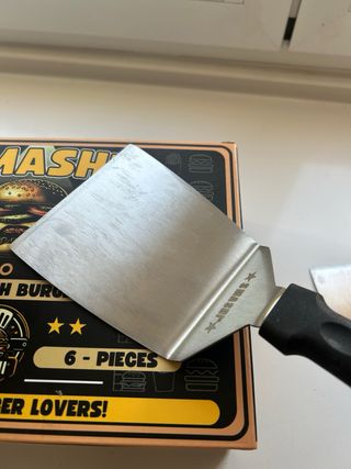 Kit Smash Burger Metal 304 - 6 Piezas
