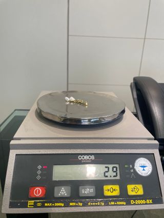 Pendientes Oro 18k Perla Barroca