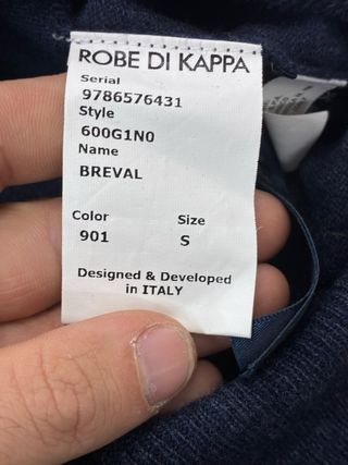 Maglione Kappa Rosso/Blu Taglia S