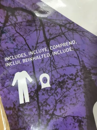 Disfraz Esqueleto Yuppiyei Talla XL Buen estado