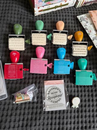 Sellos roller Lorabailora +productos memory loquer