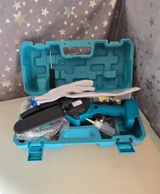 Mini motosierra inalámbrica SEESI 6 pulgadas