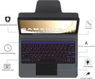 Funda con Teclado Galaxy Tab A9+ 11