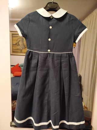 Vestido niña Corte Inglés azul