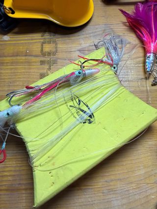 Lote Curricán Señuelos Pesca