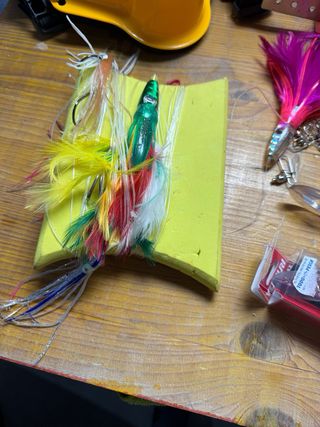 Lote Curricán Señuelos Pesca