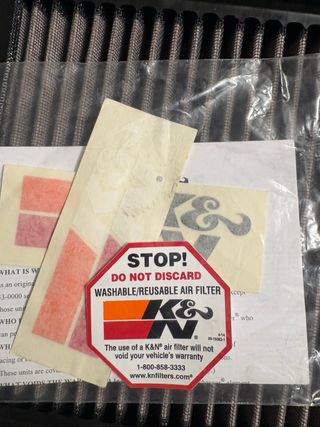 Filtro K&N R32 A3 Golf Passat 3.2