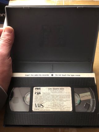 VHS S.O.S: Equipo Azul (Spacecamp)