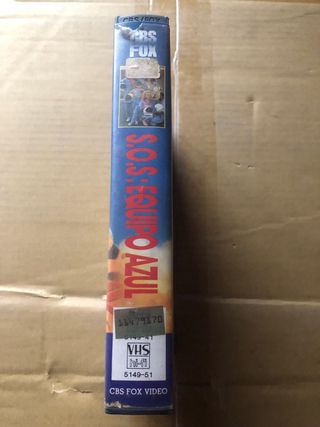 VHS S.O.S: Equipo Azul (Spacecamp)