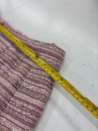 Gonna rosa con dettagli oro