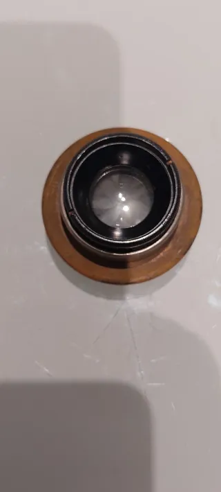 Objetivo ampliadora antiguo