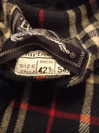 Abrigo Lana Burberry