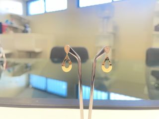 Pendientes Oro 18k con Circonitas