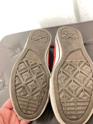 Zapatillas Converse Rojas Talla X