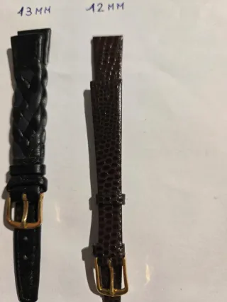 Lote de correas de reloj