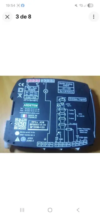 Conversor de Señal Ardetem TPI v450