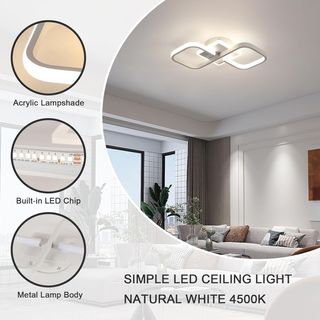 Lámpara de techo LED 36W 4000LM 4500K