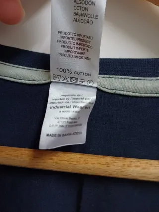 Maglia Uomo Blu XXL