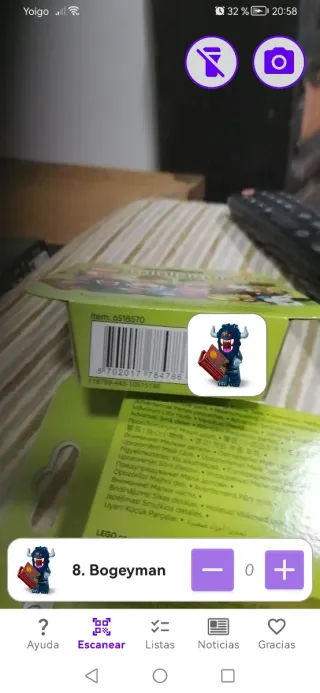 Lego Minifigura Bogeyman Serie 27