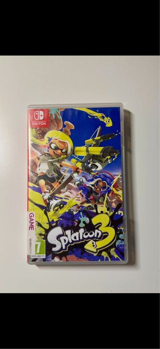 Splatoon 3 Nintendo Switch Caja Original