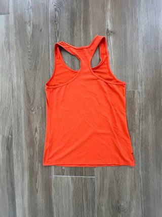 Camiseta deportiva tirantes naranja